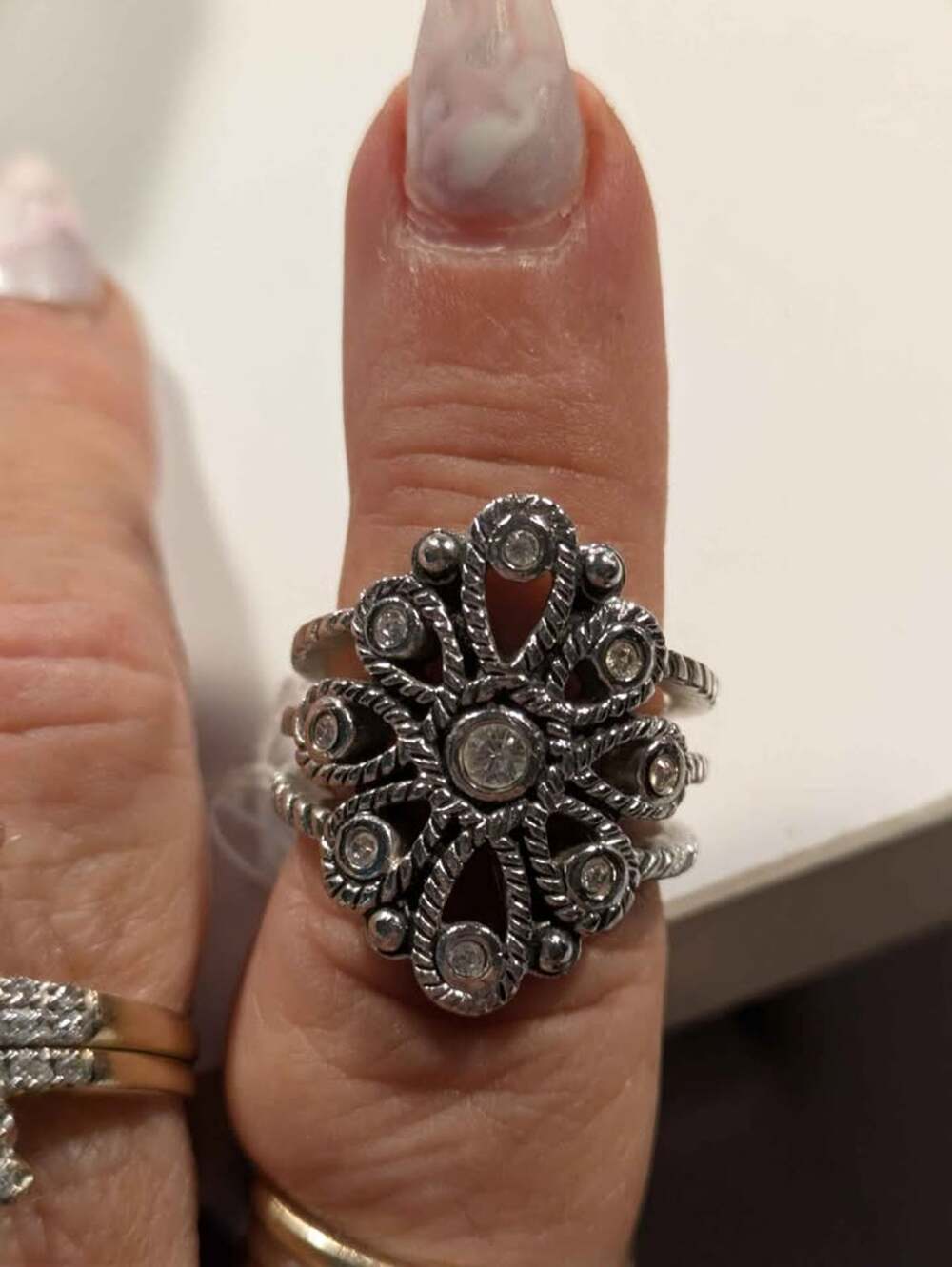 NEW vintage Premiere rings jewelry size 6.5